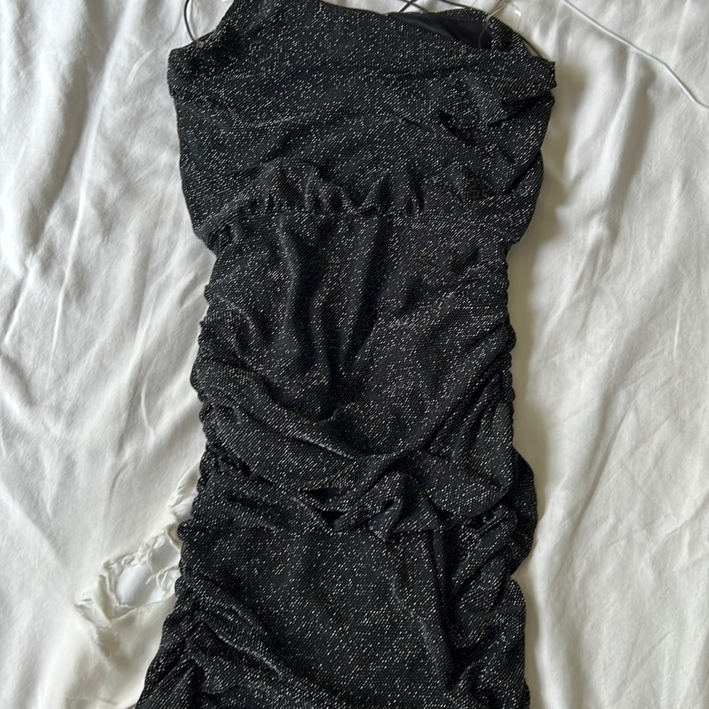 Brand New cowl neck ruched party dress size S